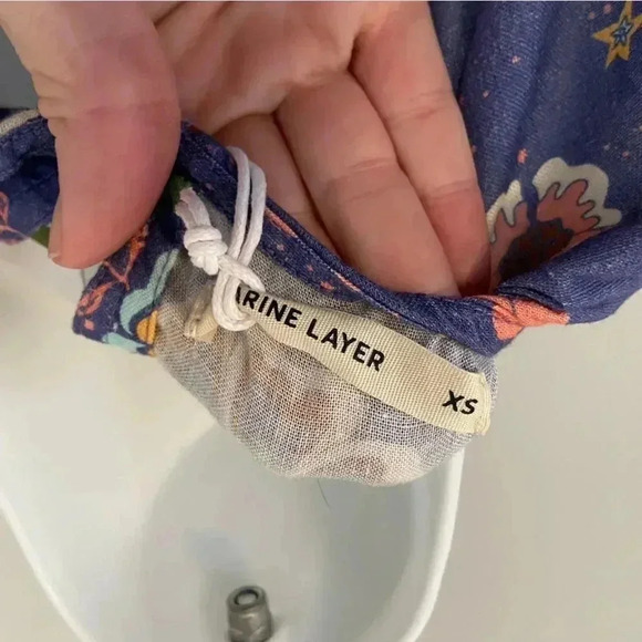 NWT Marine Layer Laney Hibiscus Tie-Waist Mini Dress size XS - Picture 11 of 15